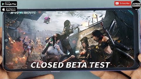 WARP KNIGHTS (EN/BETA) 2025 Online Tactical-RPG Mobile CBT Android-Gameplay