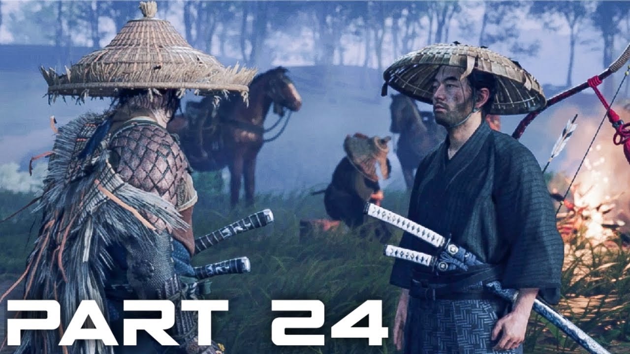 STRAW HATS Ghost Of Tsushima Walkthrough Gameplay Part 24 (Japanese W