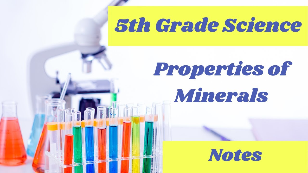 Properties of Minerals // 5th Grade Science Online Lesson - YouTube