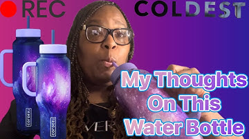 MY HONEST REVIEW OF THE COLDEST LIMITLESS WATER BOTTLE|DO I LIKE IT OR NOT 🤔|#coldestreview