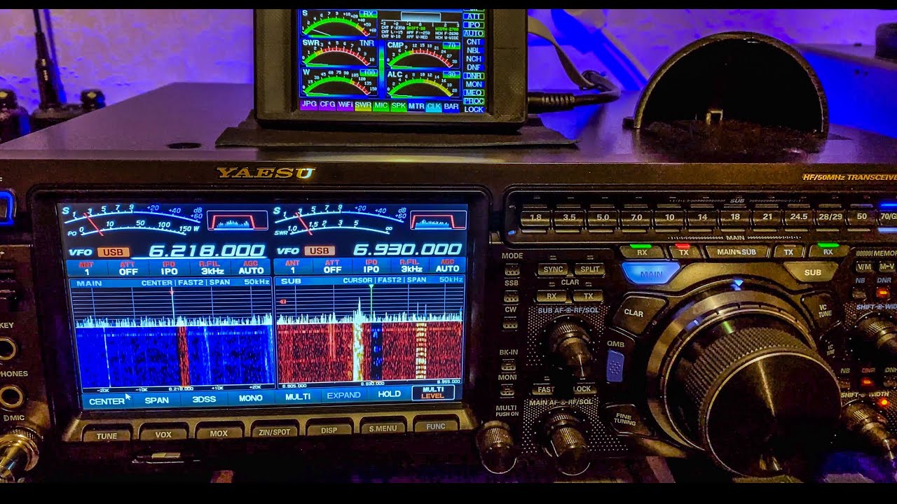 Shortwave Radio - More Unknown Signals 6930 KHz and 6218 KHz