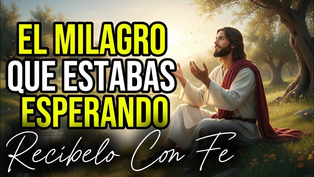 ES HOY, EL MILAGRO MAS GRANDE E IMPORTANTE EN TU VIDA, ES ESTE DÍA | DIOS ES BUENO