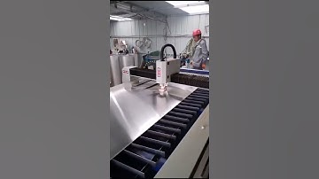 Table Type Plasma Cutting Machine Used for Making Ventilation Unit | 1530 Plasma Cutter Machine