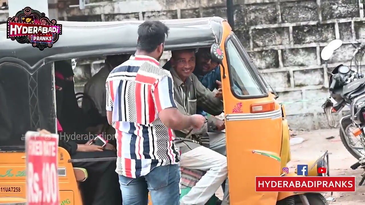 Prank on Auto Drivers || Hyderabadi Comedy