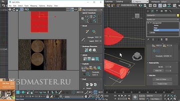 Урок 3ds Max: Модификатор Unwrap UVW в 3ds Max