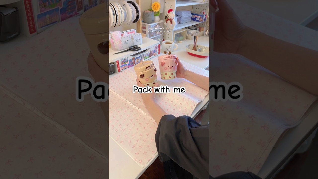 Order Packing ✨ASMR✨ Pack with me 