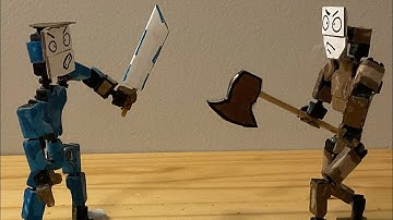 A Random Fight |@Loft_Studios| A Stop Motion Animation