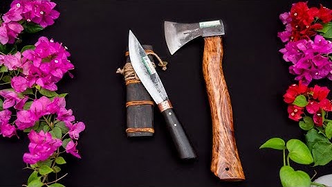 DAO PHÚC SEN, CẶP DAO MÈO RÌU CỰC CHẤT _HÀNG CHUẨN CỦA HTX DAO PHÚC SEN