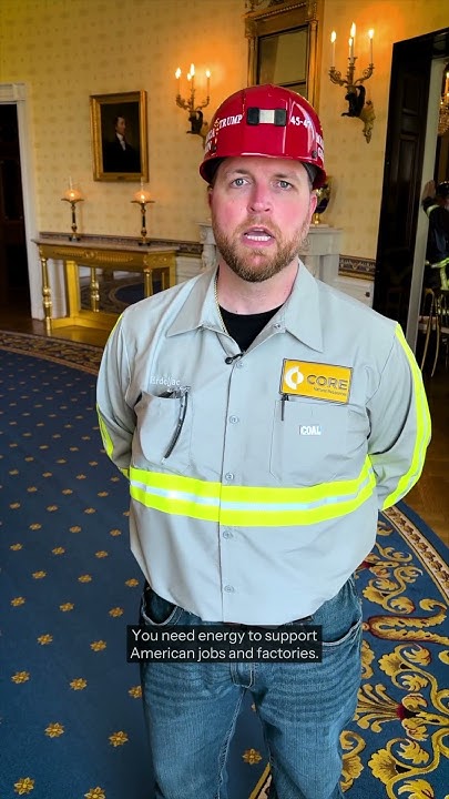 Coal Miners at the White House: Trump’s Tariffs Help Our Industry and Will Bring Jobs to America - YouTube