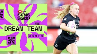 Which seven players made the Singapore HSBC SVNS Women's Dream Team? by World Rugby 8,044 views 12 days ago 1 minute, 34 seconds