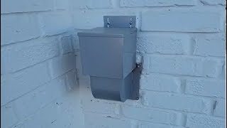 Outdoor Dryer Vent Cover Natural Energy Saving   Dryer Exhaust Air Vent Closure Review