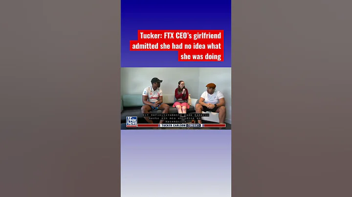 Tucker shreds answer from FTX CEOs girlfriend #sho...