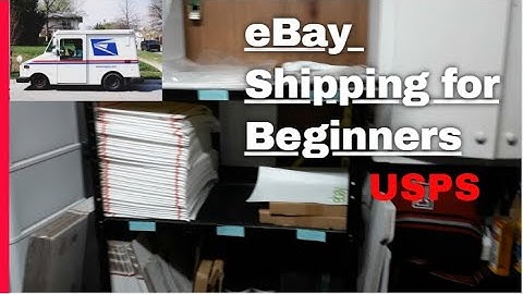 eBay Shipping for Beginners 2021: USPS