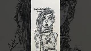 I love the style so much 😭😭 #art #drawing #arcane #jinx