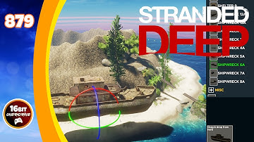 Starting A Mountainside Terrace - Caldera Map Build - Stranded Deep (879)
