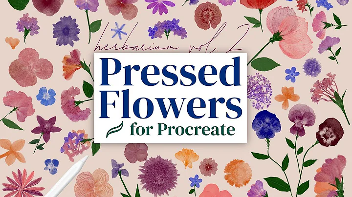 Pressed Flower Brushes for Procreate - Complete Wa...