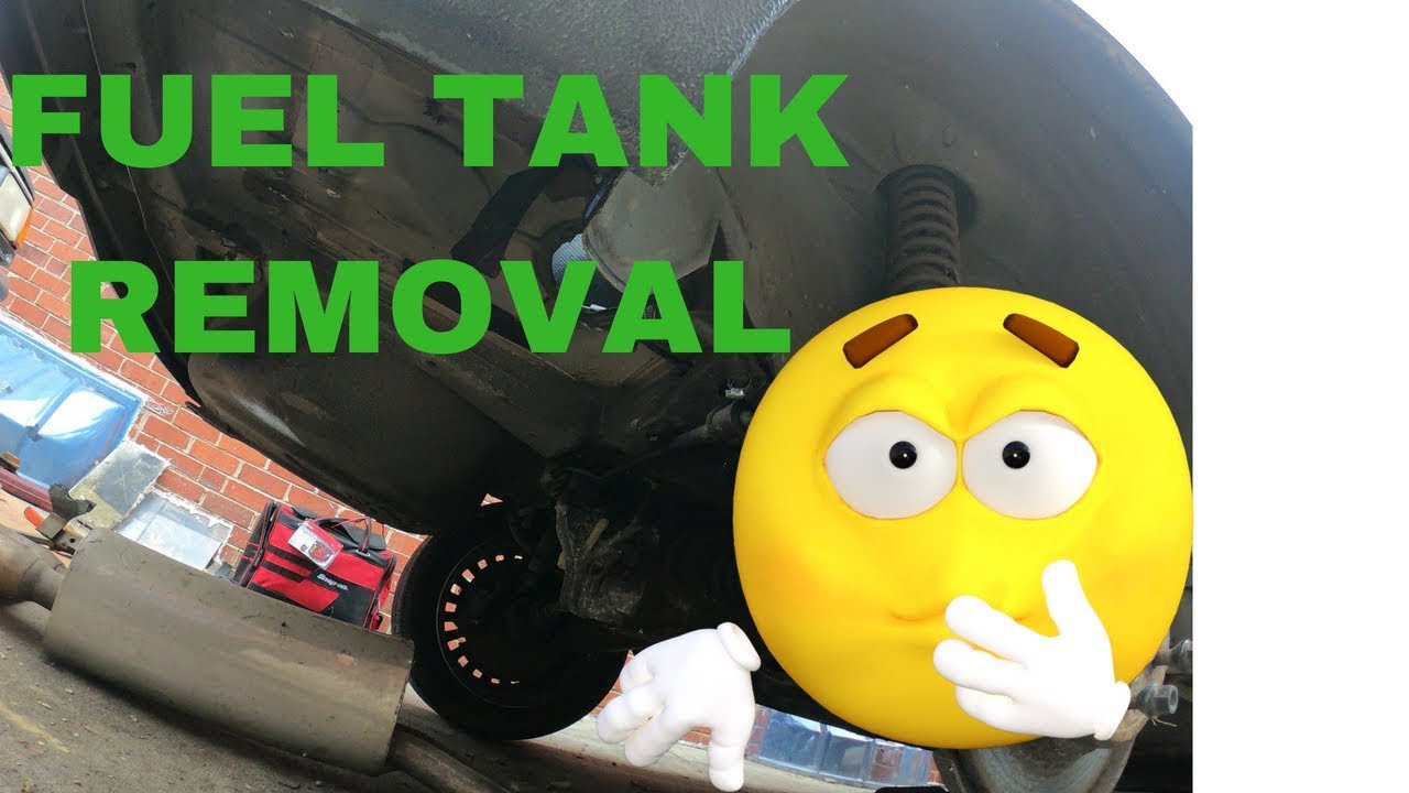 E24 fuel tank removal pt1