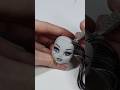 Vintage Hairstyle on a monster high doll part 1 #shorts
