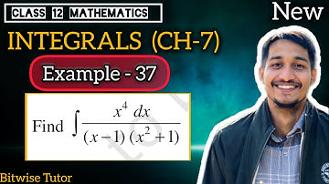 Integrals example 37 | Example 37 class 12 maths ch 7 | Example 37 integrals class 12