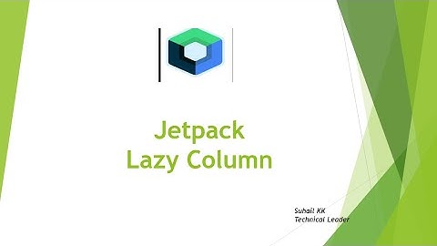 10 [Jetpack compose tutorial for beginners] What is Lazy Column(Short Video)