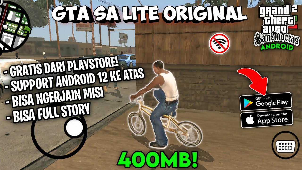 Game GTA San Andreas Android Grafik HD Terbaru 2025 Cuma