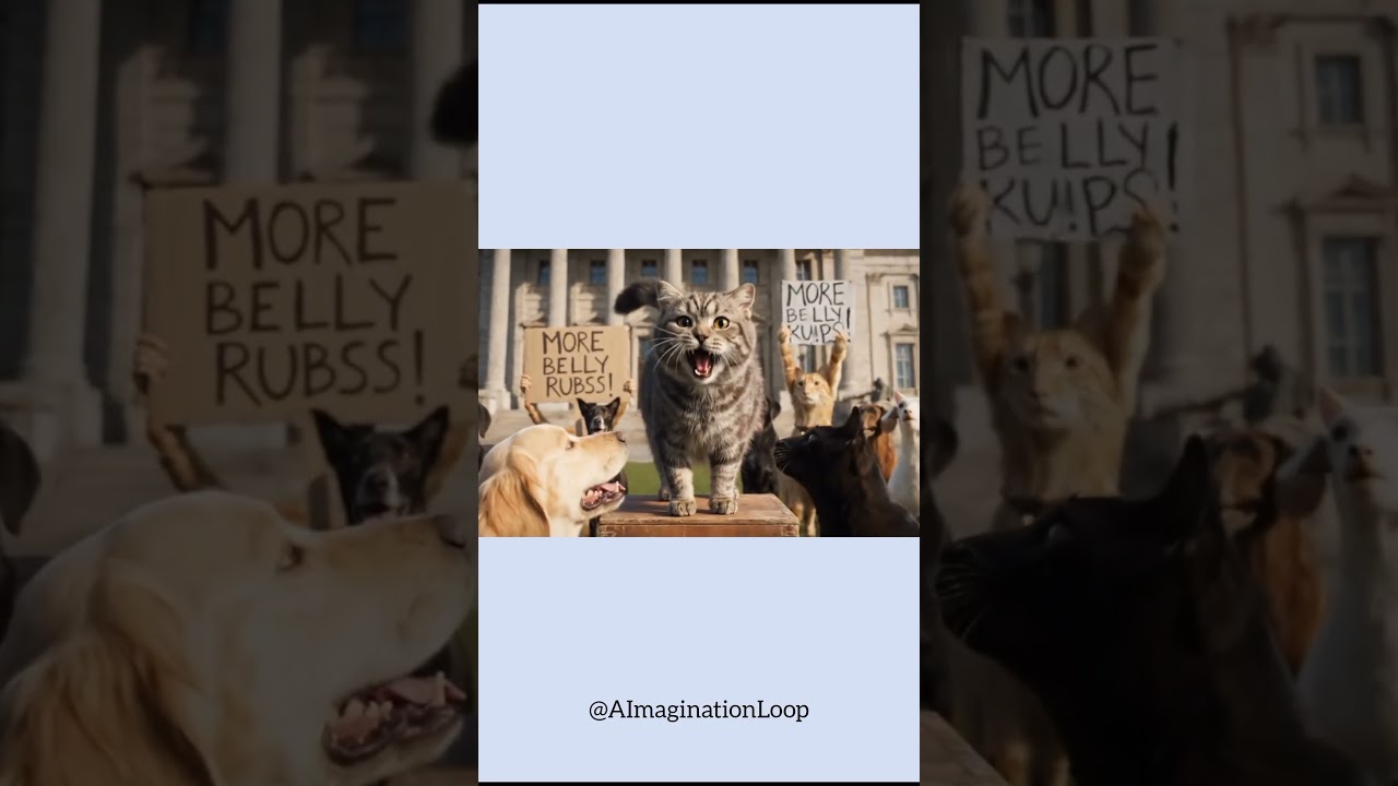 Cats, Goats, Chickens, and Cows Storm the Parliament! 😱