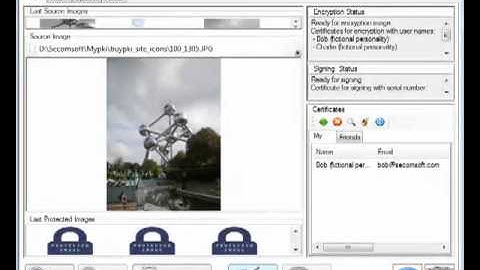 JPEG image digital signature using X.509 certificates