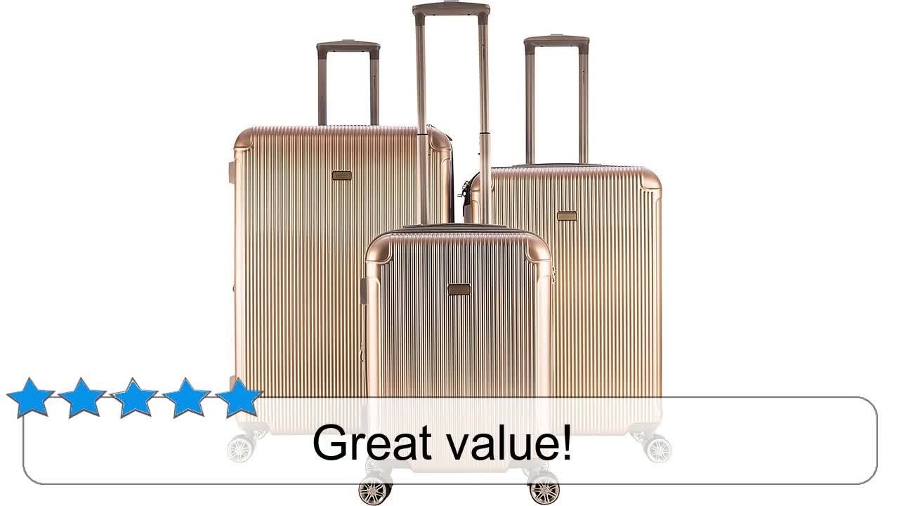 gabbiano genova 3pc hardside luggage