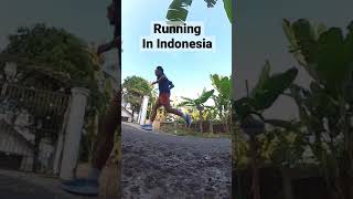 Running in Indonesia - ? Hoka Rincon 2 #Shorts ? Insta360 One X 2