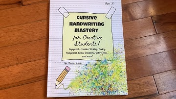 Cursive Handwriting Mastery for Creative Students! FLIP THRU