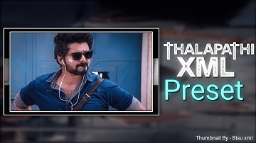 🔥 Thalapathy Vijay Edit 💥 | Trending Alight Motion XML File 2025 | Bisu XML 🚀