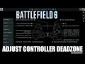 Battlefield 6: How To Adjust Controller Deadzone For R2 & L2 Buttons