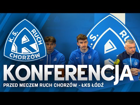 Konferencja przed meczem Ruch Chorzów - ŁKS Łódź (16.03.2023)