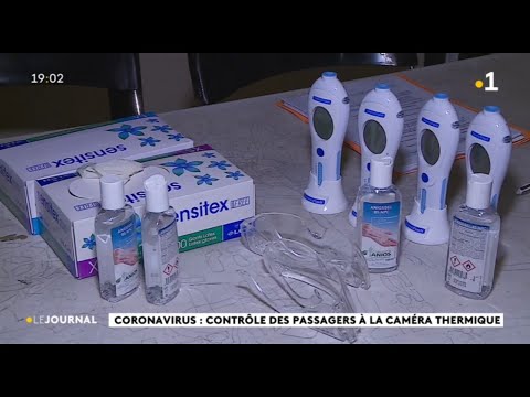 Coronavirus, le contrôle des passagers à l’aéroport a commencé Coronavirus, le contrôle des passagers à l’aéroport a commencé