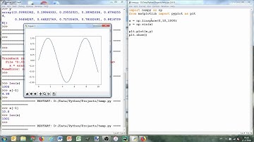 14 Numpy array basics: Create and use them (Python AE1205)