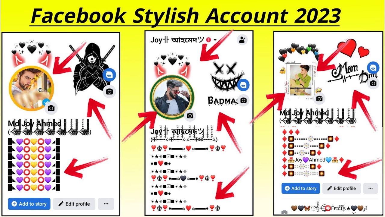 How To Make Facebook VIP Account | Facebook style bio | fb style bio | fb vip I'd | Technical Joy - YouTube