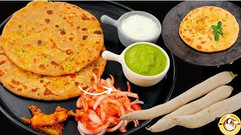 खस्ता-सॉफ्ट स्पेशल बाजरा मूली के पराठे-सर्दियों की सौगात-Healthy & Tasty Bajra Mooli Paratha Recipe