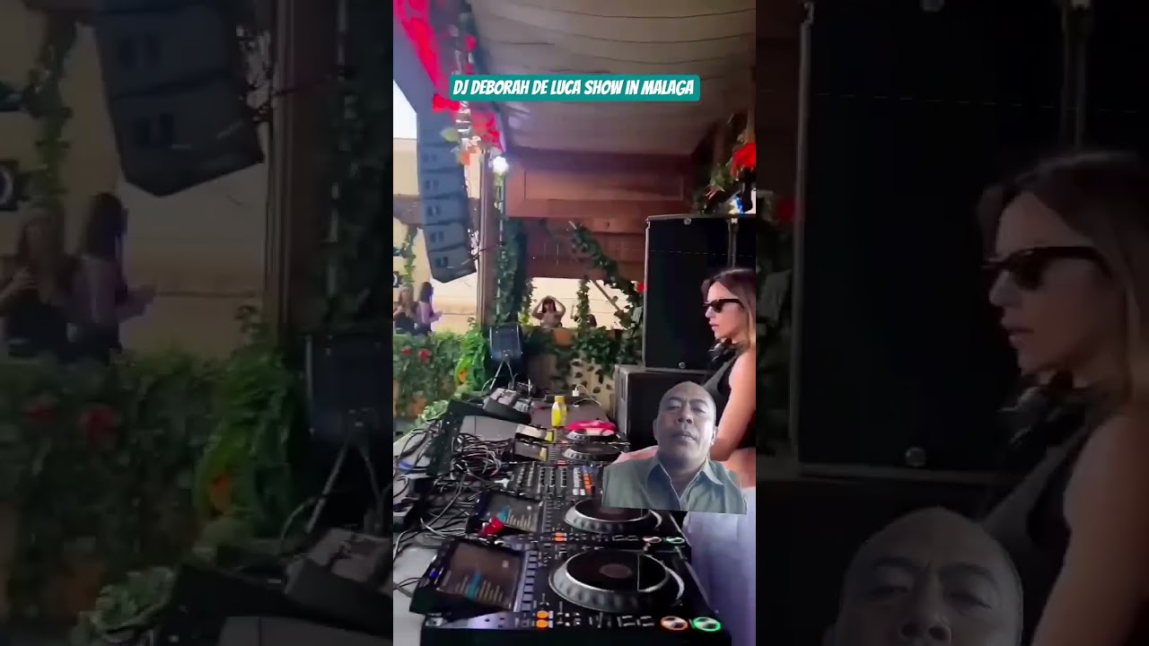 DEBORAH DW LUCA DJ SENSATIONAL IN MALAGA 