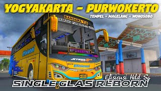 TRIP BUS AKAP EFISIENSI YOGYAKARTA-PURWOKERTO | Trip Bus Simulator Indonesia