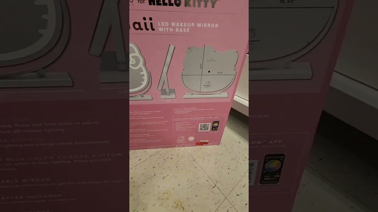 HELLO KITTY MAKEUP MIRROR 