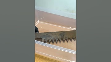 Rust remove with vinegar  #diy #shortsfeed #shortsvideo #reels