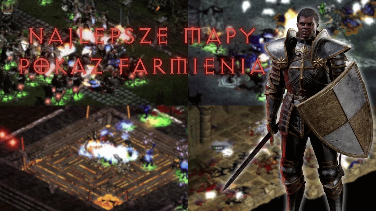 PD2 Paladyn - Prezentacja vengeance palka na mapach