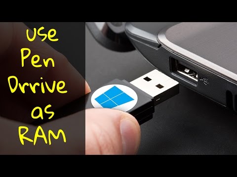 How To Use a USB Pen Drive as RAM (Windows 10/8/7)