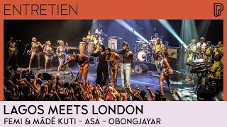 Retour sur… le concert “Lagos meets London” | Femi Kuti, Mádé Kuti, Aṣa & Obongjayar | Philharmonie