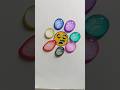 colour mixing #shorts#emoji#art  #watercolor #drop#colour#asmr #colors #satisfying #viral