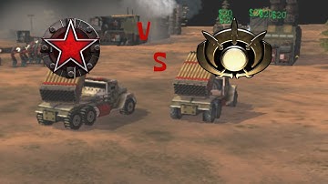 C&C Generals Zero Hour: Rise of The Reds Mod | Sajad (GLA) vs Vitamin (Russia) | Epic Mod Gameplay