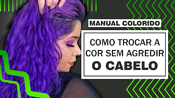 Qual a melhor maneira de mudar a cor do cabelo?
