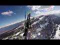 Parapente cross 86km  chartreuse belledonne sous la neige