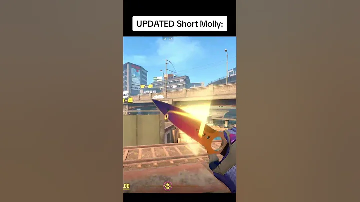 How to Throw Short Moltov on Overpass CS2 #cs2 #shorts