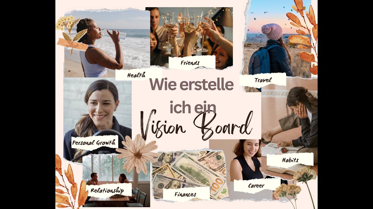 Wie erstelle ich ein Vision Board - YouTube
